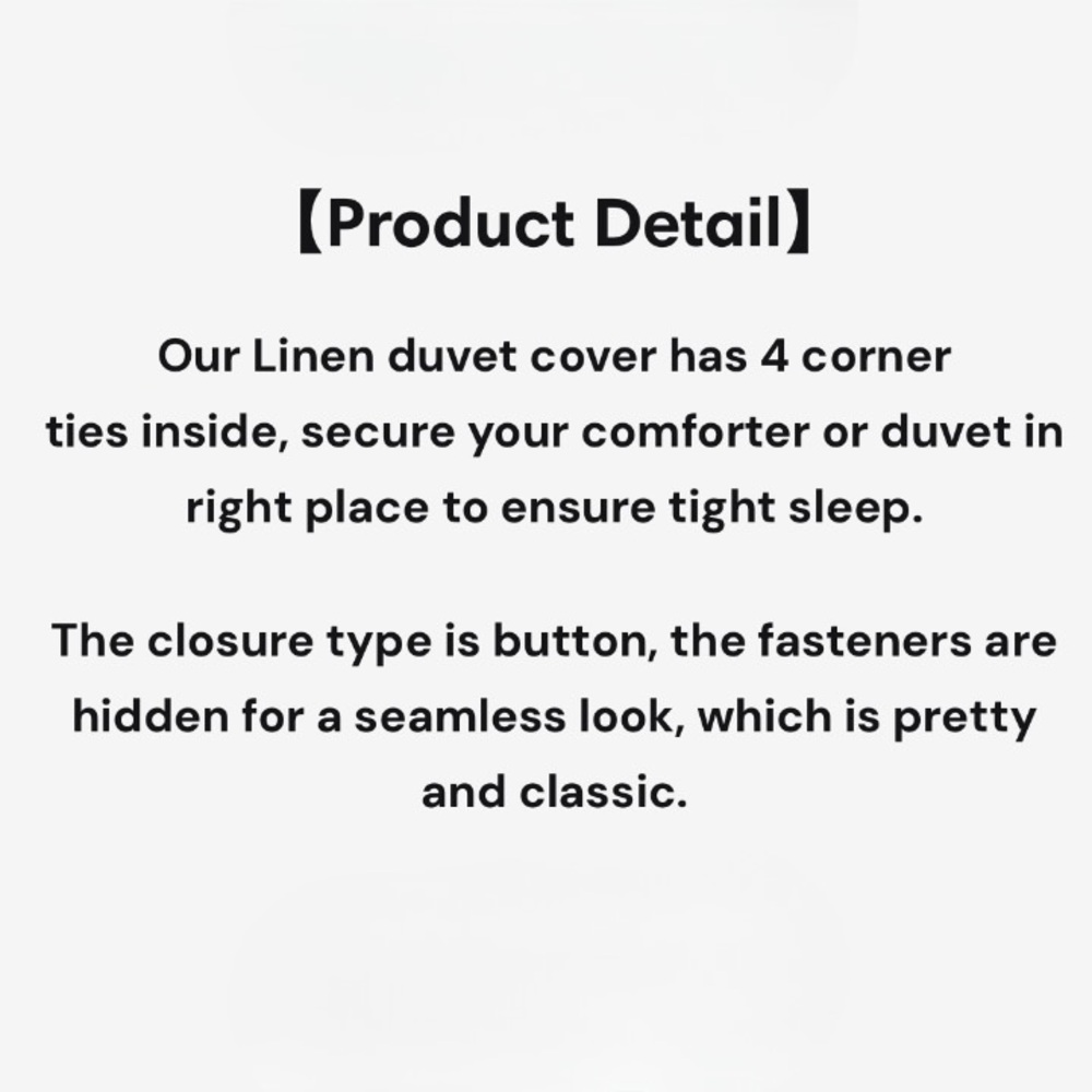 NWT Simple Opulence Twin Size 100% Linen Duvet Cover Set - Picture 2 of 16